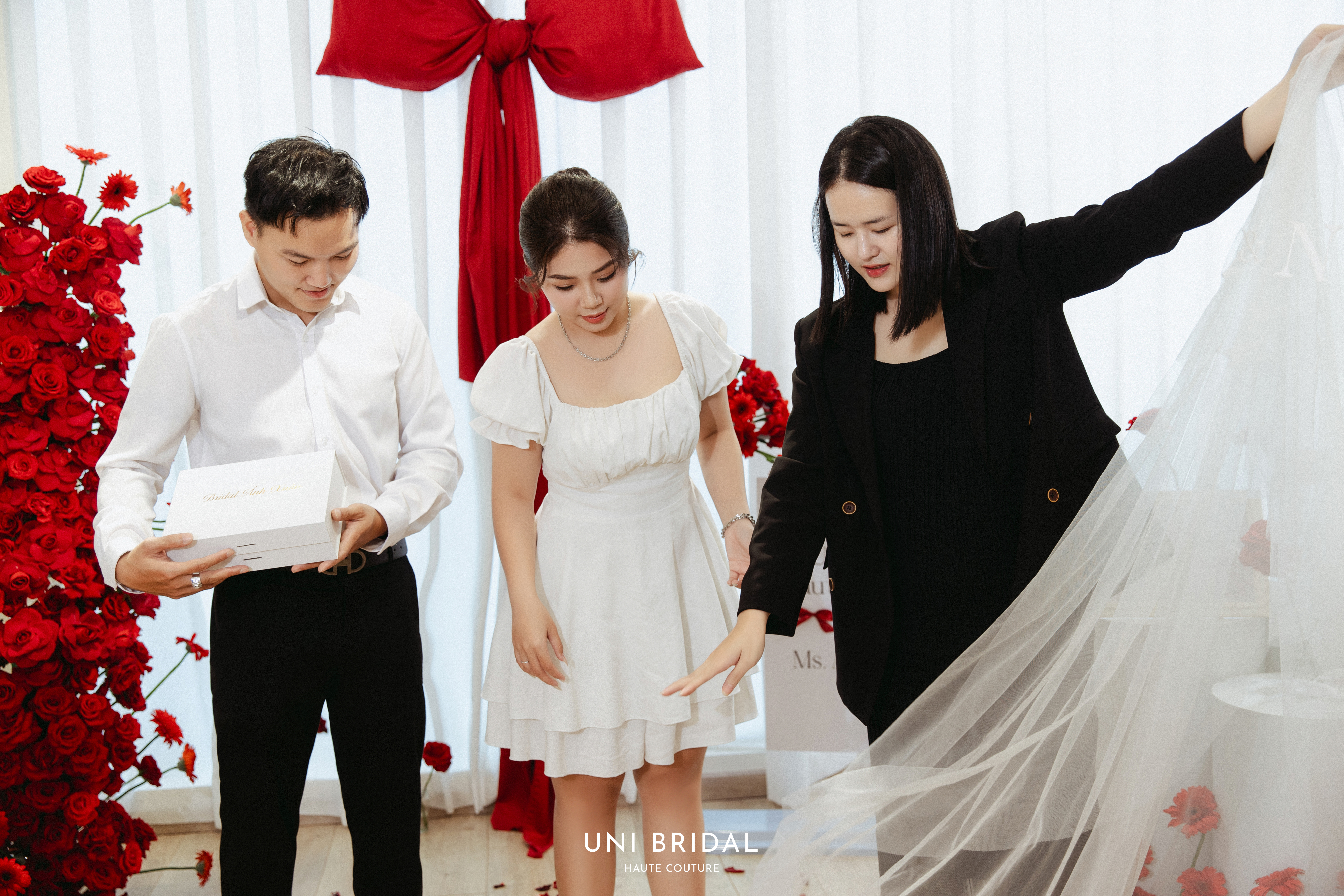 Chuẩn bị váy cưới