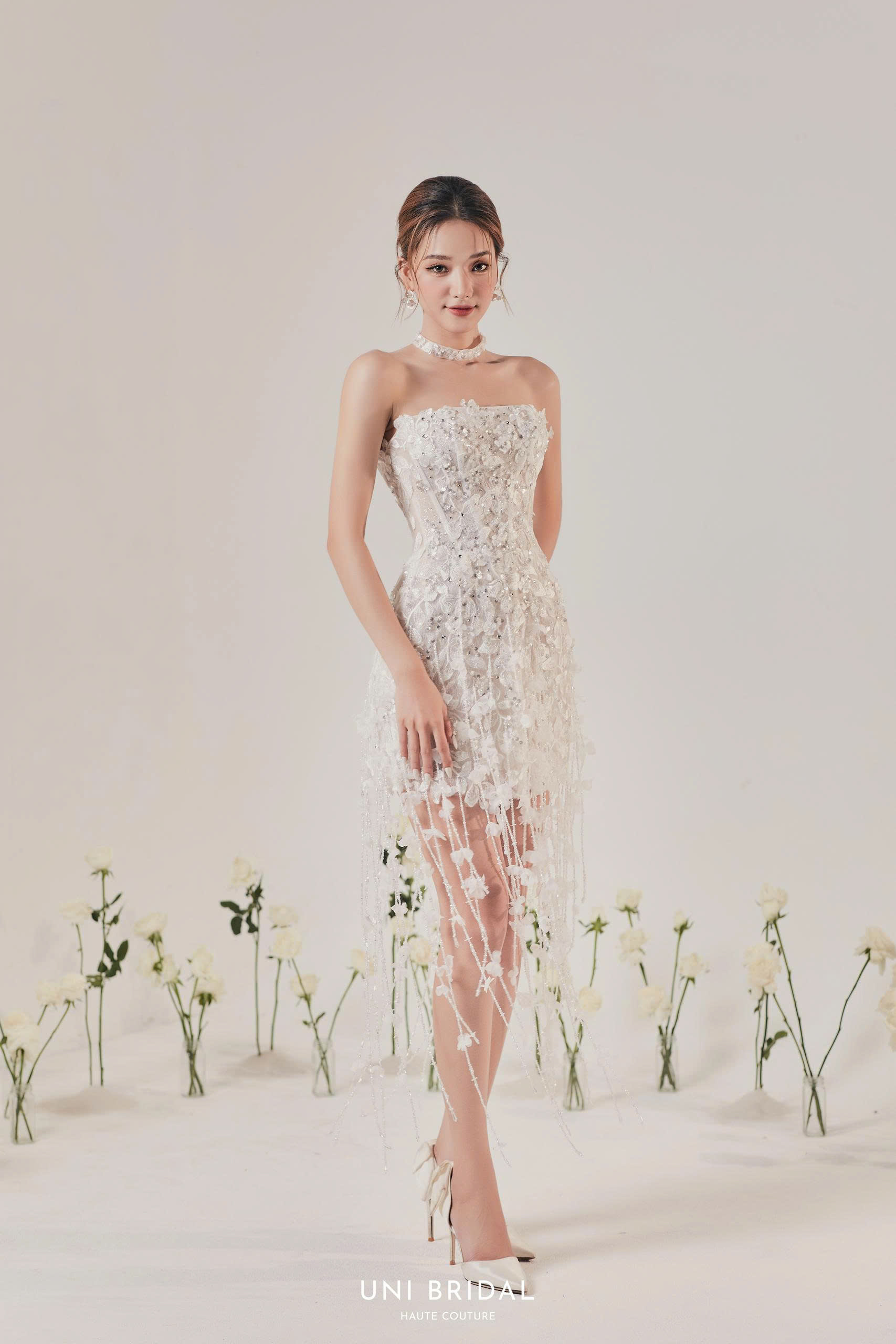 Váy cưới thể hiện được cá tính riêng của nàng dâu