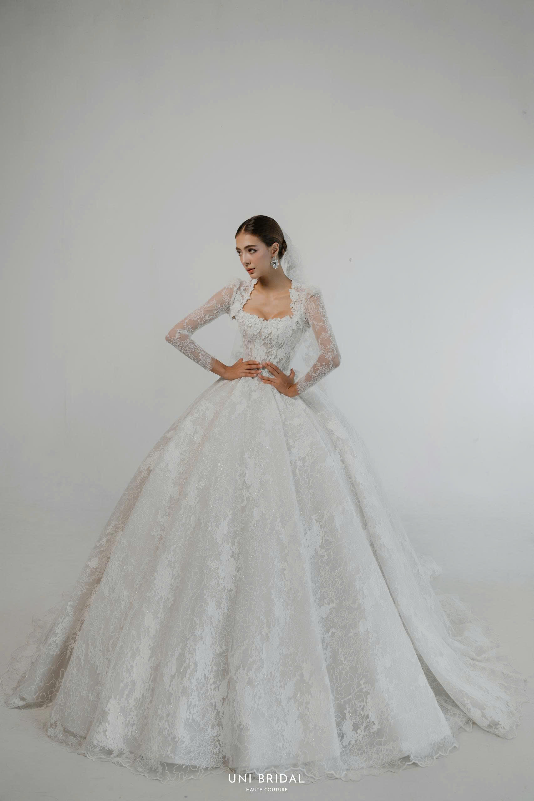 Váy cưới công chúa luôn chiếm một vị trí nhất định trong lòng nàng dâu