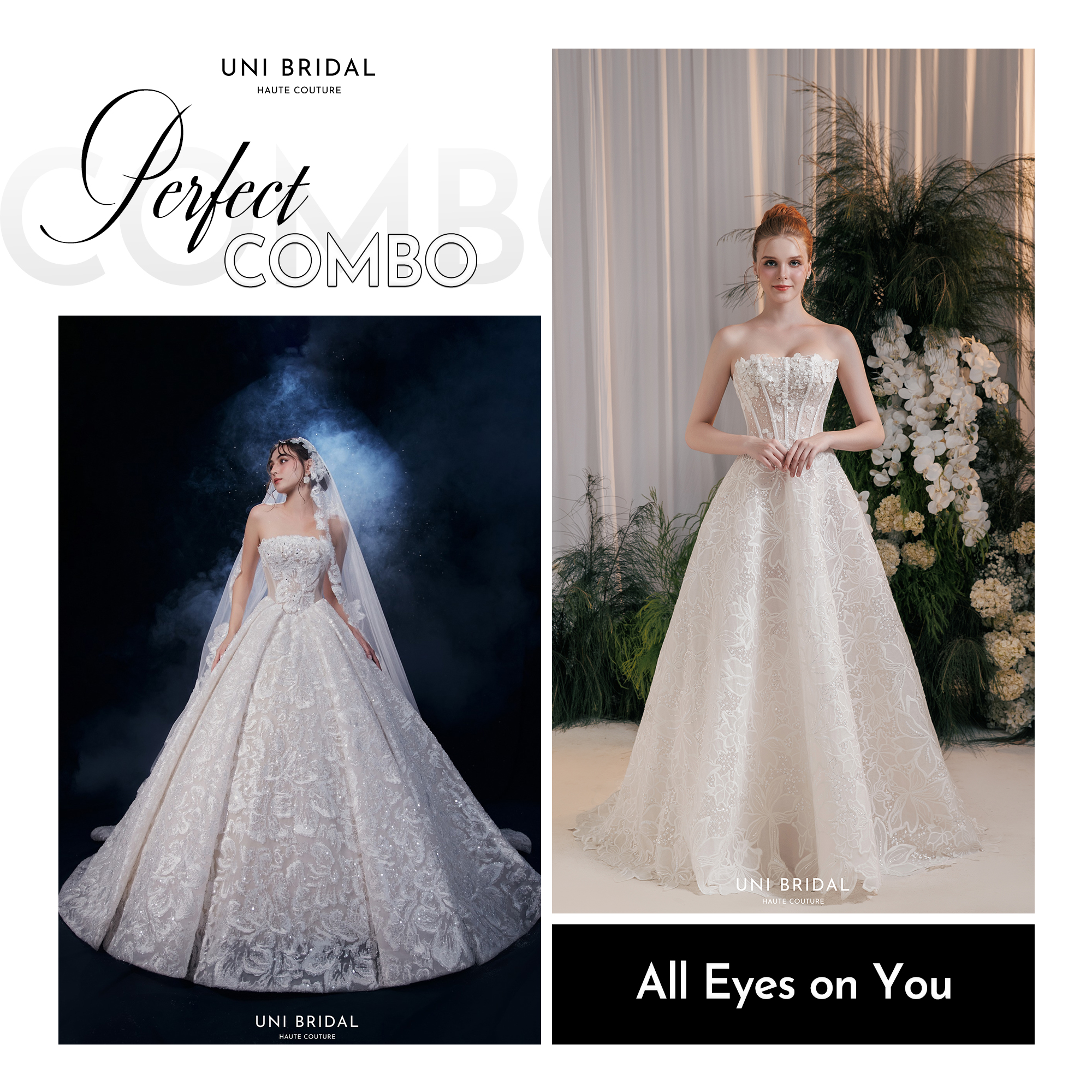 Tỏa sáng trong lễ đường với những mẫu thiết kế sang trọng