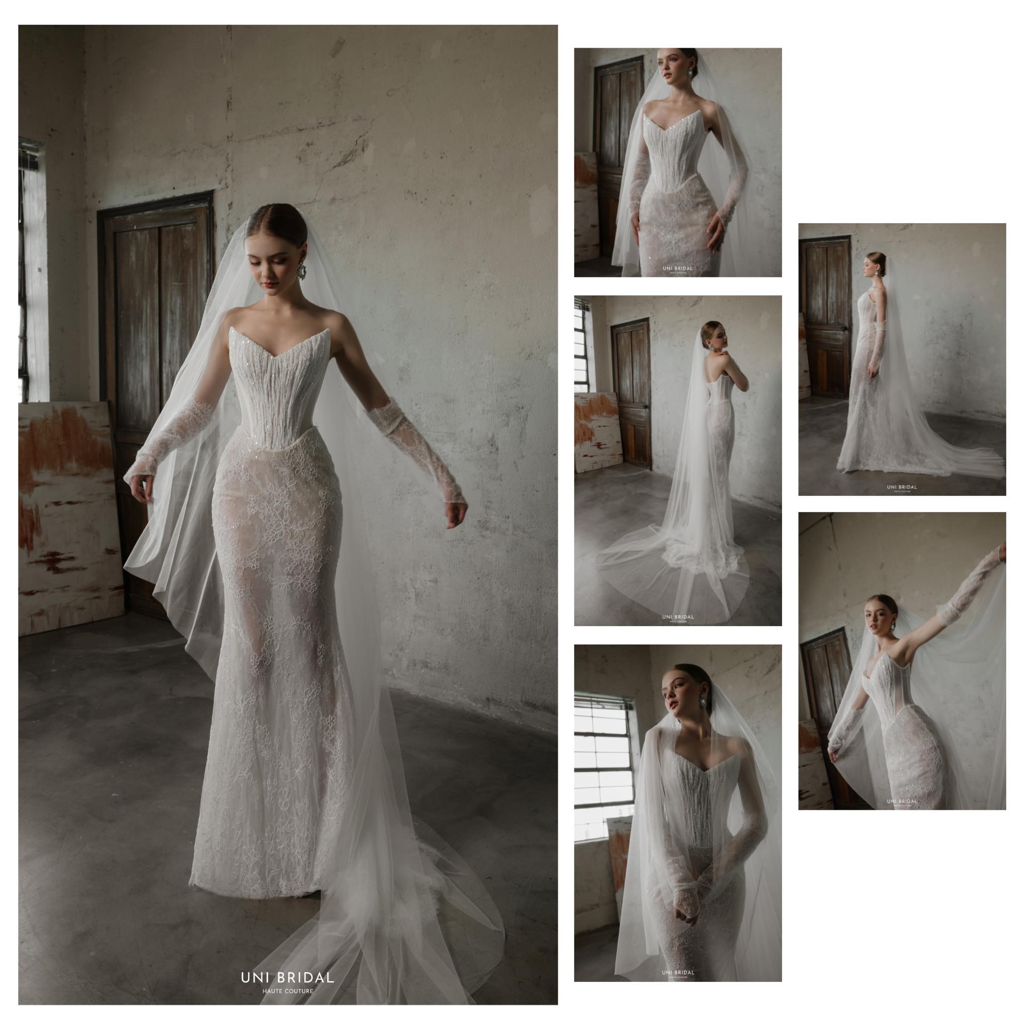 Chất liệu ren nhẹ nhàng mang lại vẻ cổ điển sang trọng 