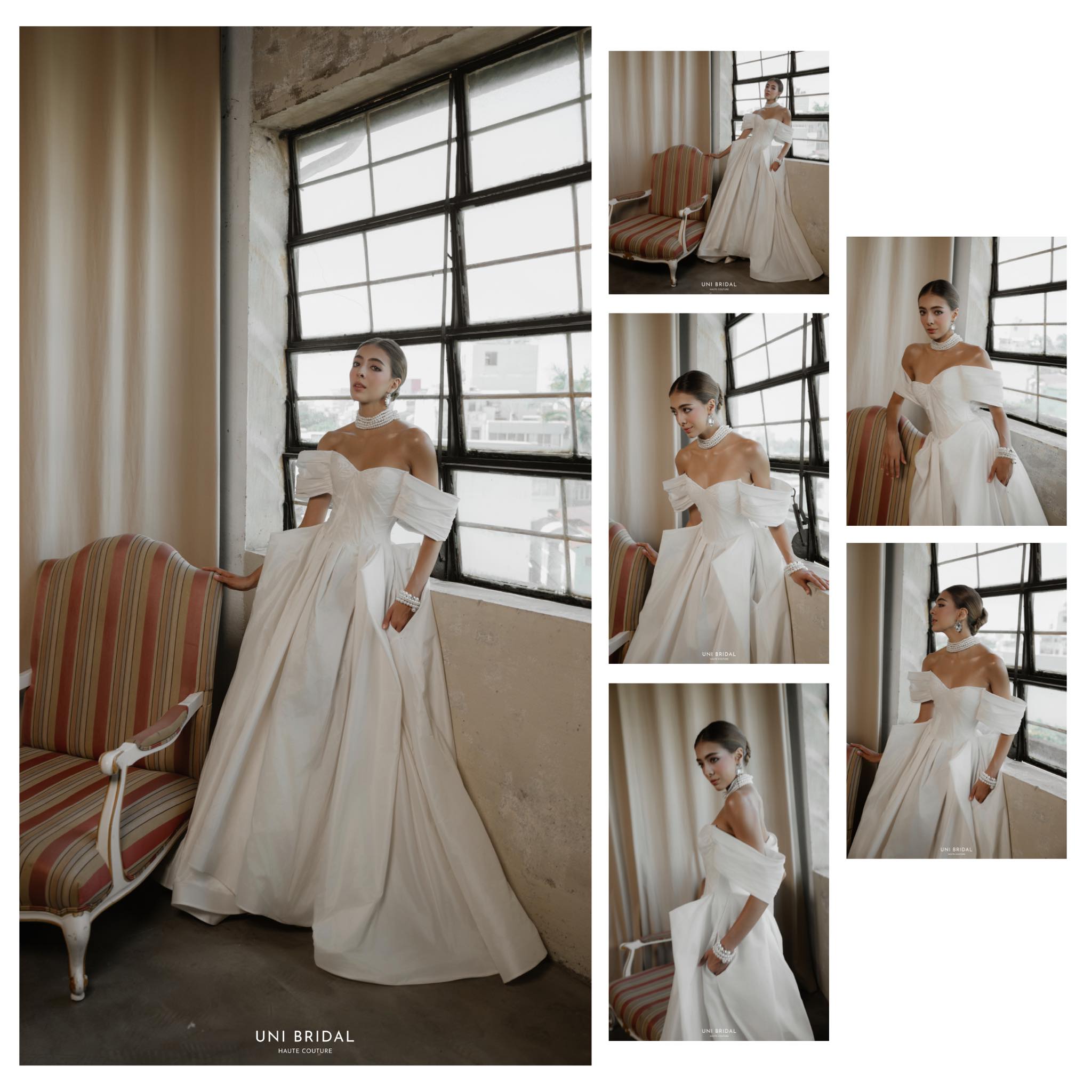 Thiết kế trễ vai với phong cách độc đáo 