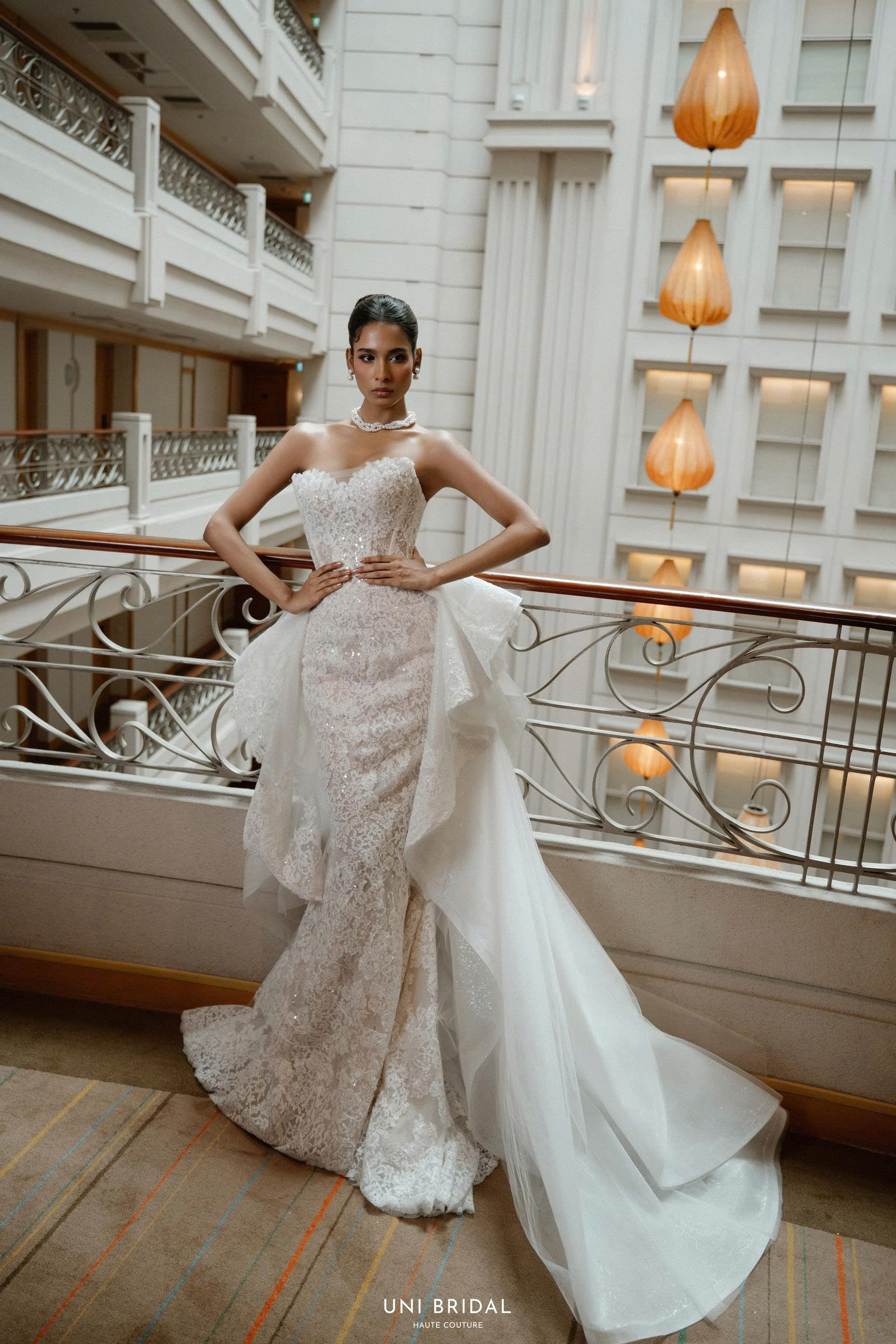 Thiết kế đuôi cá với phần tà rời tạo nên sự biến hóa linh hoạt trong phong cách