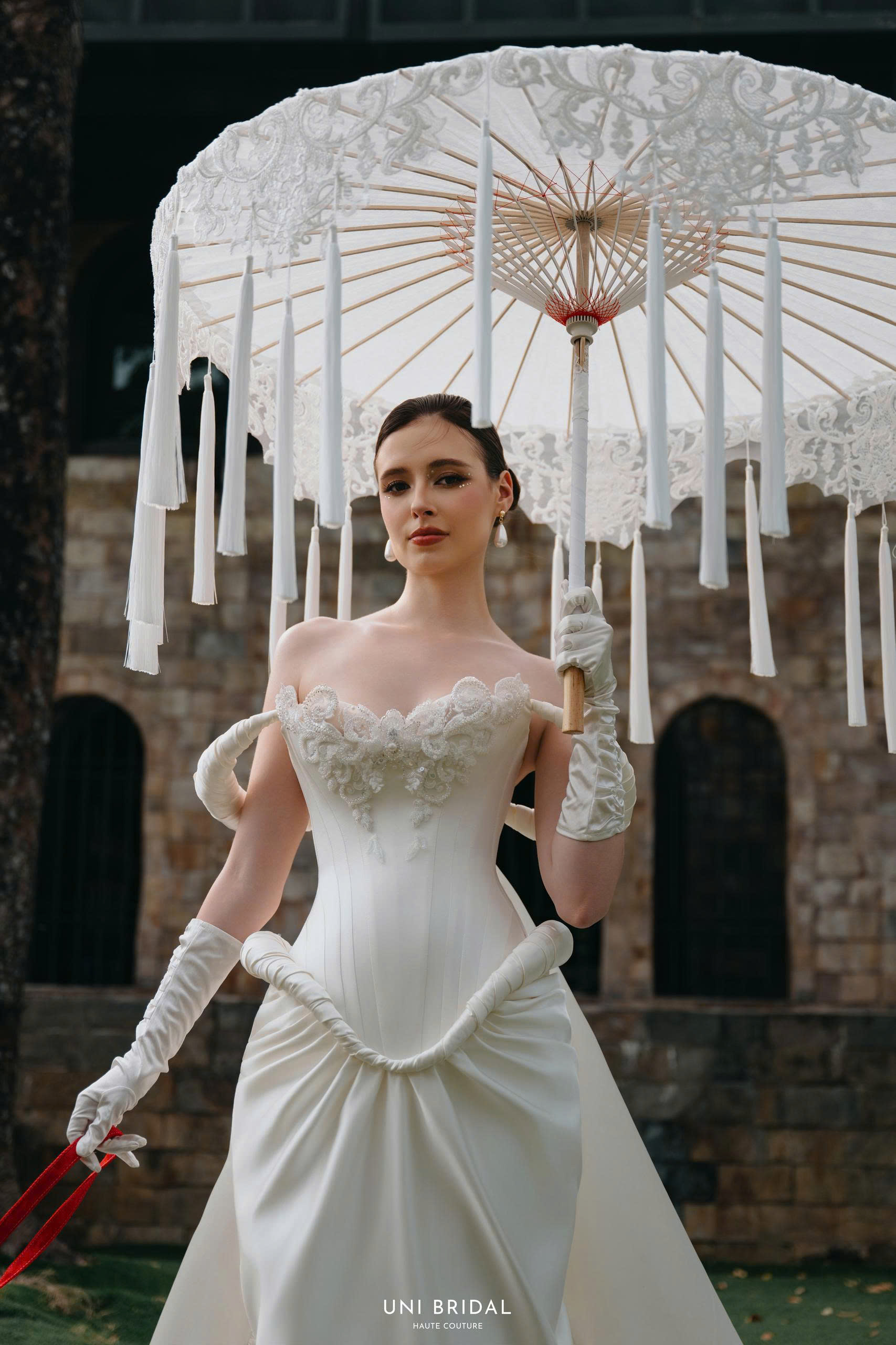 Ý tưởng thiết kế sáng tạo đã biến BST Majestic Allure để lại dấu ấn nghệ thuật ấn tượng